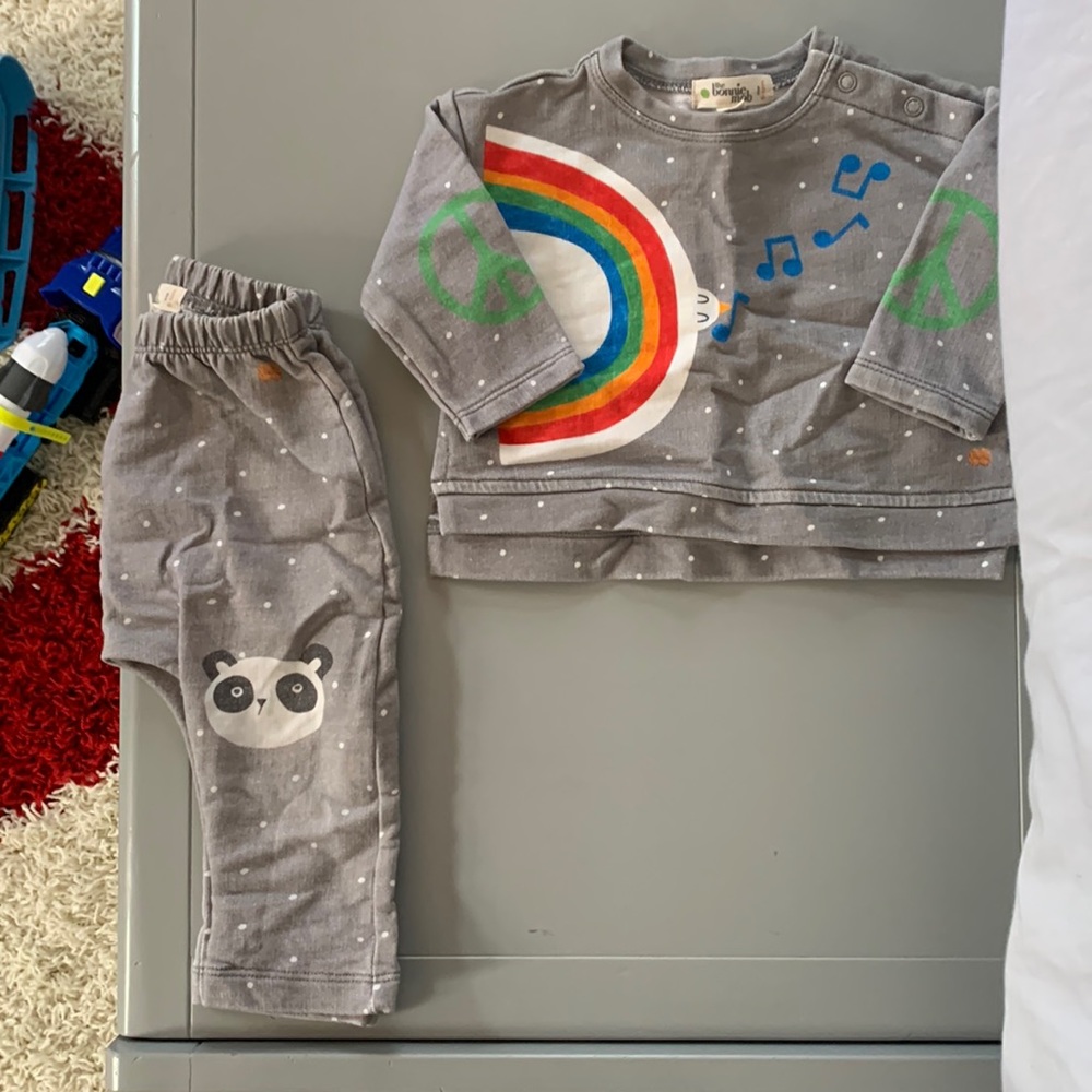The Bonnie Mob set in size 6-12 months